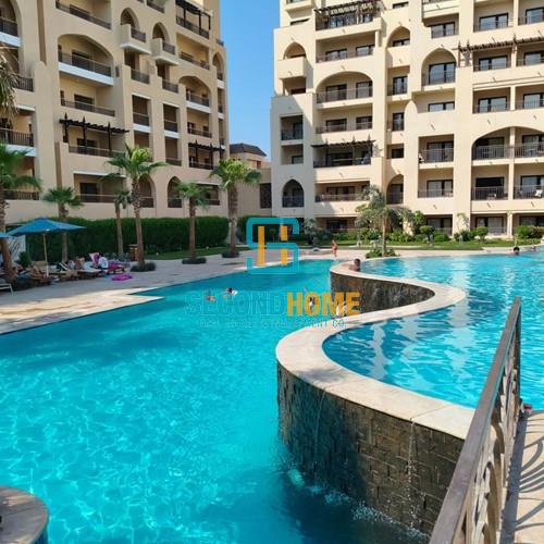 1BR with garden view  for sale Al Dau Heights