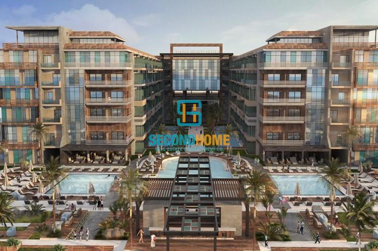 Own your fully finished 2BR directly on the beach